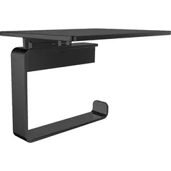 Papierhalter emco loft mit Ablage schwarz