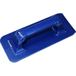 Handpadhalter mit Handgriff, blau Halter für Handpads, 23 x 10 cm