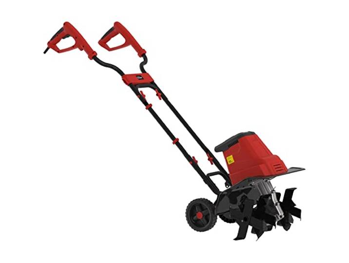 GÜDE GEGF 1540.1 elektrische Bodenhacke (1500 Watt Motorleistung, Radsatz, 6 Messer), 94378