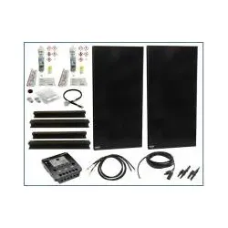 Dietz P200W_PH_LCD Solaranlage Sun Pearl 200W - Phocos Regler LCD f. 2 Batterien