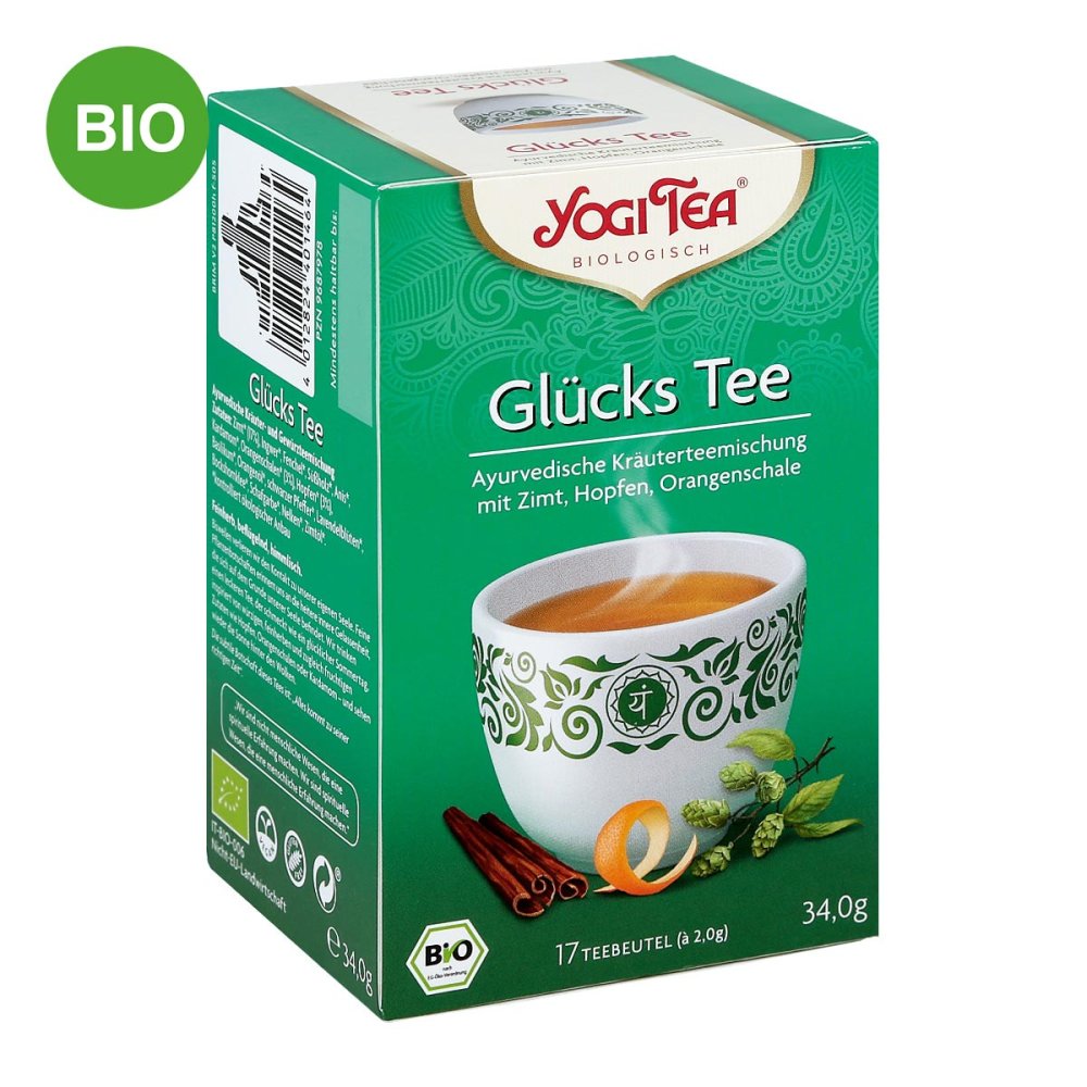 YOGI TEA GmbH Yogi Tea Glückstee Bio Filterbeutel 09687978
