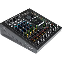 Onyx8 , Mischpult schwarz, 8-Kanal Premium Analogmixer mit Multi-Track