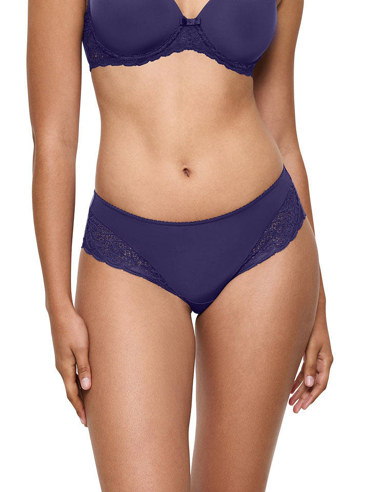 Triumph Slip "Amourette Spotlight" in Dunkelblau - 42