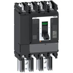 Schneider Electric C634320D3S Lasttrennschalter ComPacT NSX630NA DC EP, 4-polig, ortsfest, 320A, 1500V