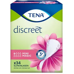 TENA LADY discreet MINI MAGIC Inkontinenz Slipeinlagen 6X34 St