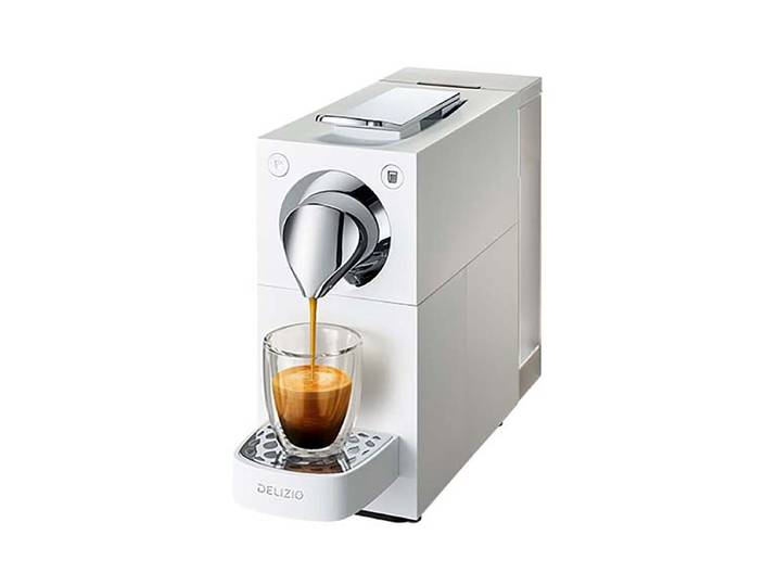 DELIZIO UNA Automatic Kapselmaschine Weiss