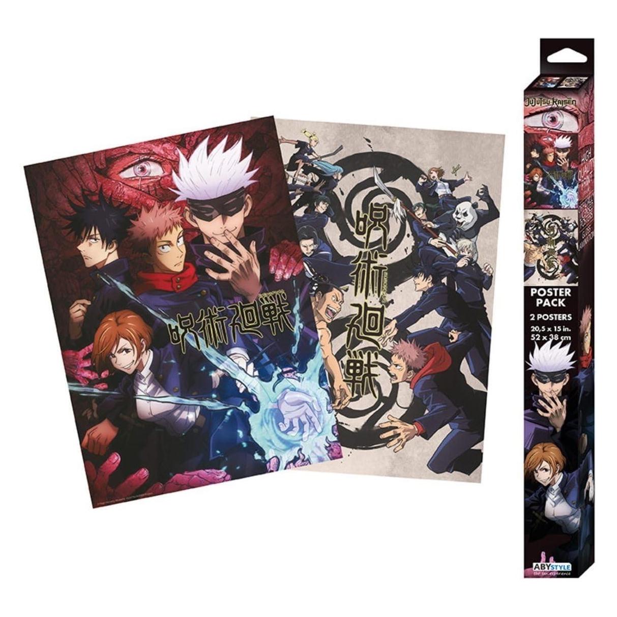 GB Eye Poster Set 2 Chibi Jujutsu Kaisen : Group and school (52x38) (GBYDCO024)