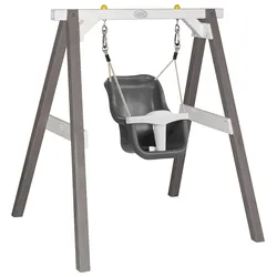 Schaukel Grau/Weiß