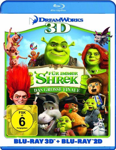 Mike Mitchell - Shrek 4 - Für immer Shrek: Das große Finale (+ Blu-ray) [Blu-ray 3D] - Preis vom 10.10.2026 11:48:34 h