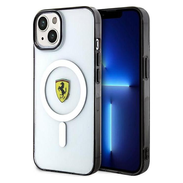Ferrari FEHMP14MURKT iPhone 14 Plus 6.7" clear/transparent hardcase Outline Magsafe (Apple iPhone 14 Plus) (FER000570-0)