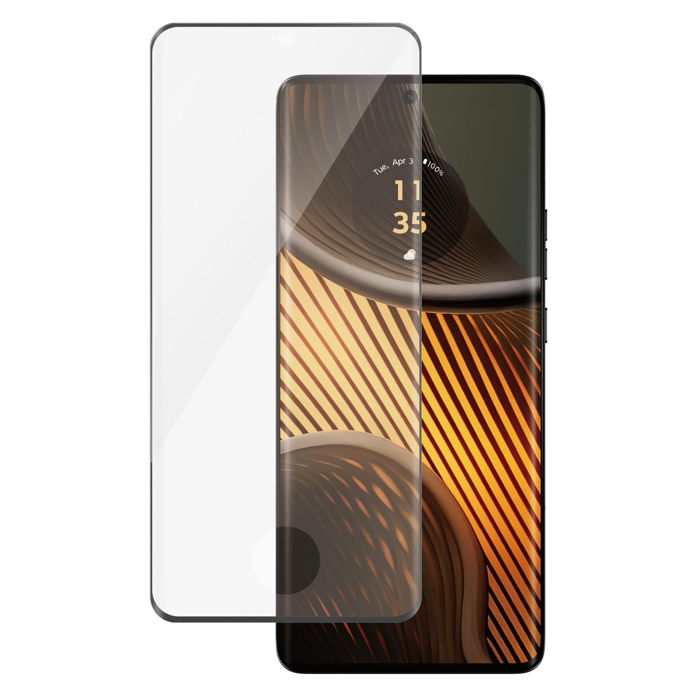 PanzerGlass Displayschutz Motorola edge 50 ULTRA | Ultra-Wide Fit (1 Stk., Motorola Edge 50 Ultra) (6588)