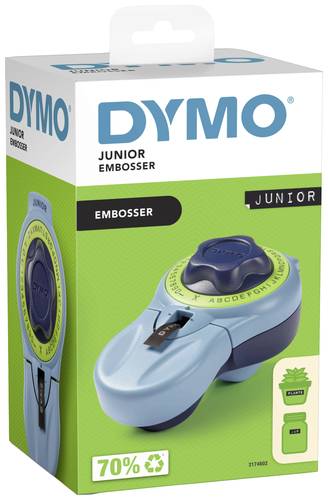 DYMO Junior Präge-Beschriftungsgerät Geeignet für Schriftband: Prägeband 9 mm