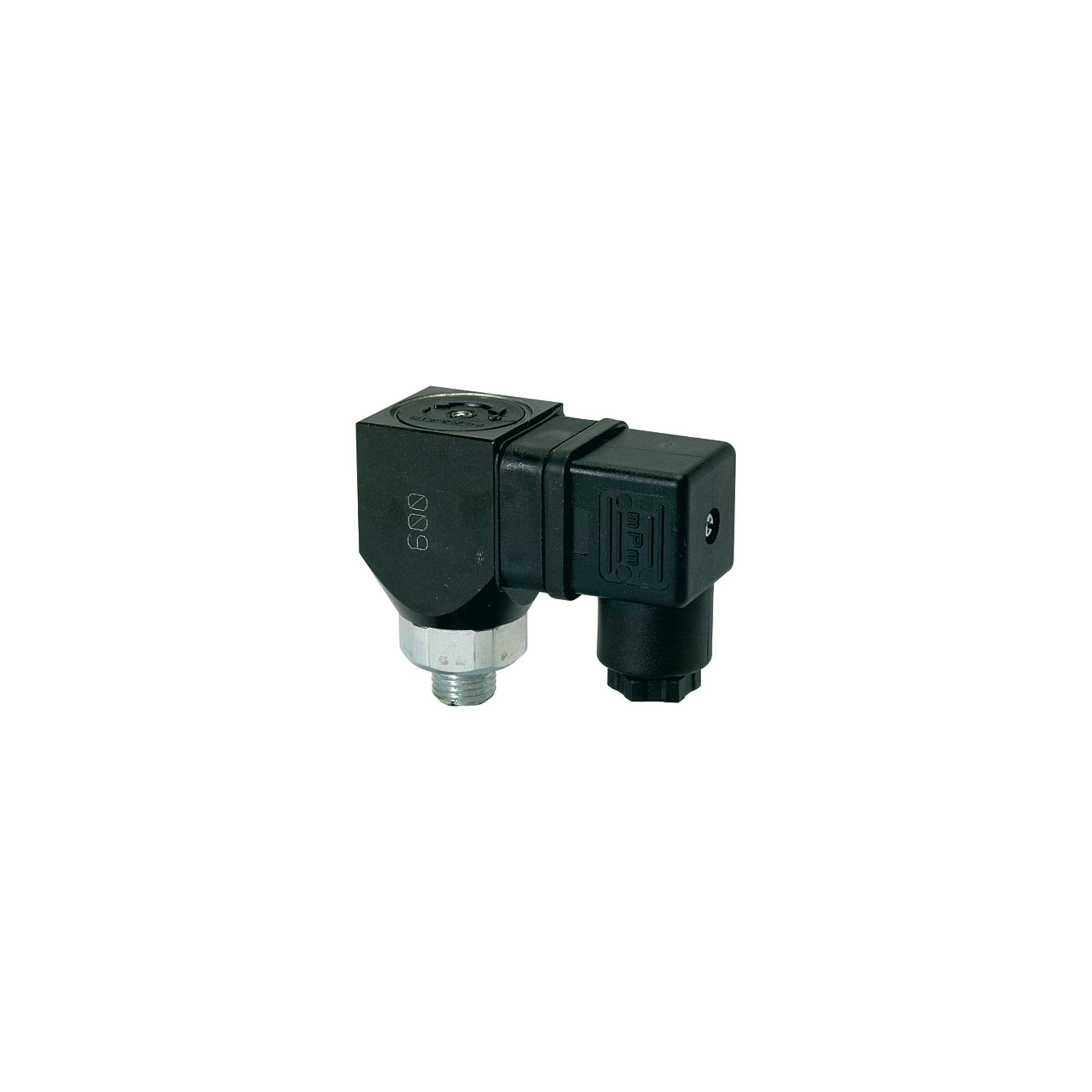 Riegler Druckschalter, Wechselkont. drehbar, Stahl ver., G 1/8, 10-70 bar (DS 6003)