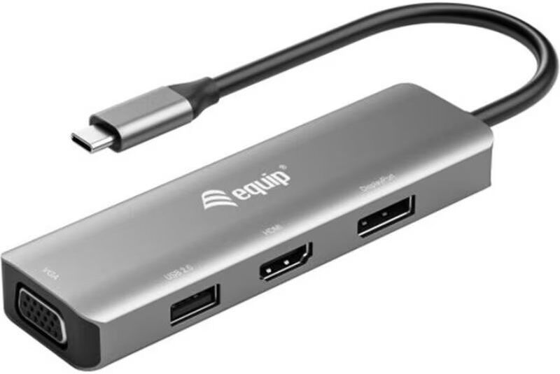 Equip Docking Station Usb Tipo C 4 En 1 Talla Única Unisex