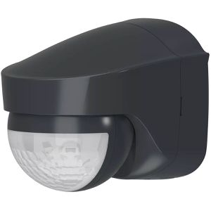 Theben Bewegungsmelder Pira TO AP AN, PIR, 180°, 10 m, innen + außen IP55, anthrazit