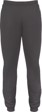 Badger Sport BG1475 Jogger Pant in Graphite Grey size 3XL   Polyester 147500, 1475