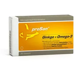 PROSAN Ginkgo+Omega-3 Kapseln 30 St