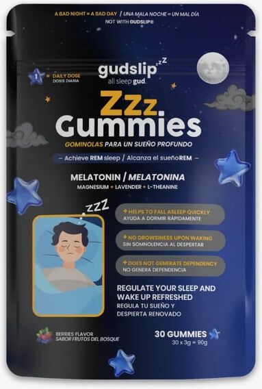 Gudslip Gominolas de Melatonina 30 uds