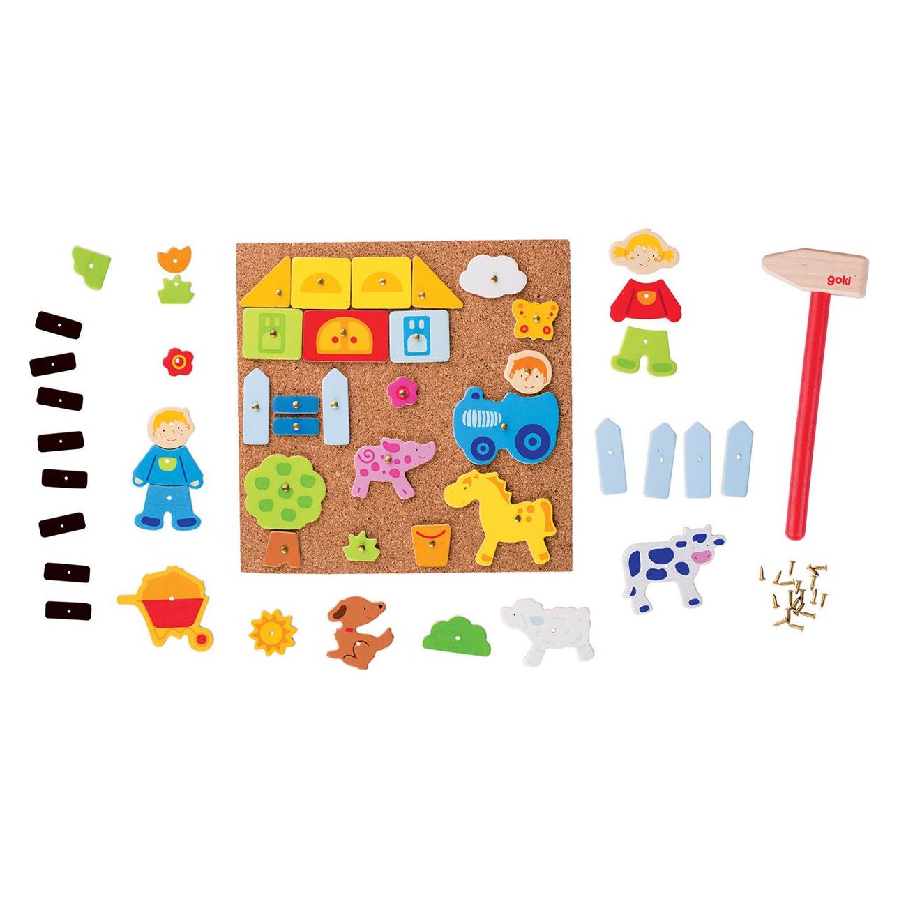 Goki Hammerspiel Farm (Deutsch, 1 Spieler) (58555)