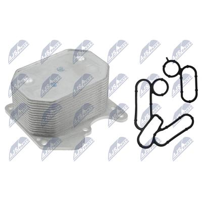 NTY Ölkühler, Motoröl CCL-FR-020 für Ford