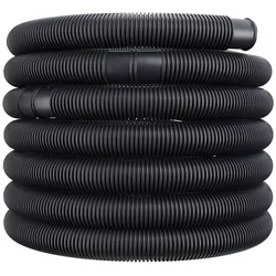 Casaria monzana Poolschlauch Schwarz Ø38mm x 14m