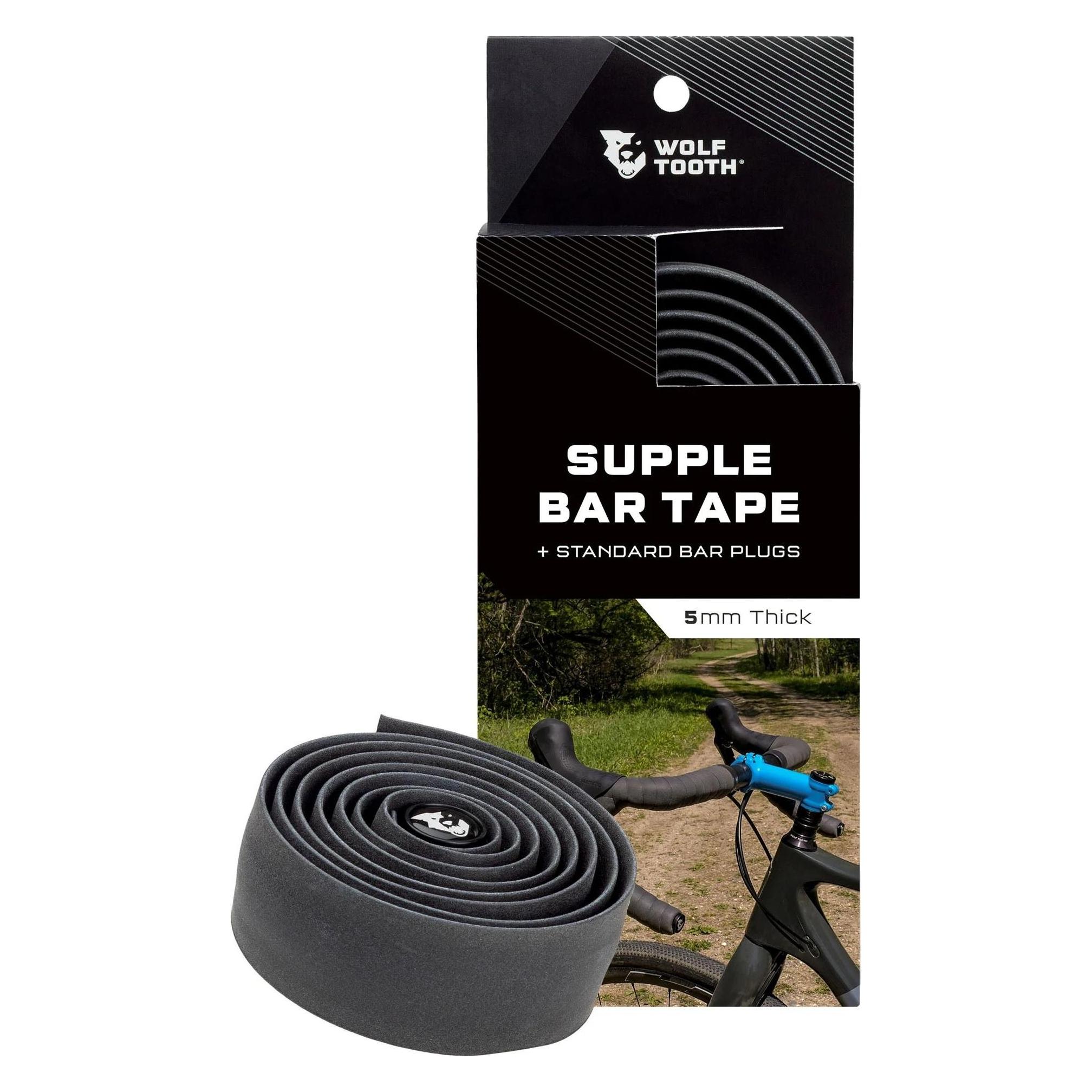 Wolf Tooth Supple Lenkerband, 152cm, 5.0mm, black (SUPPLETAPE-BLK)