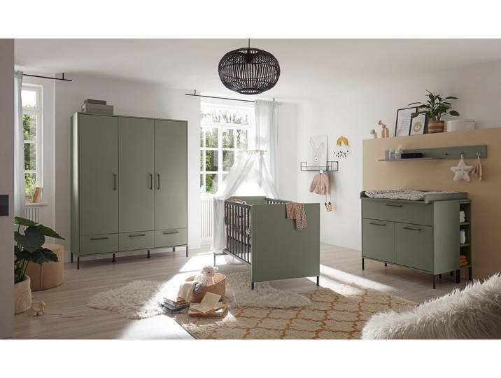 möbel-direkt.de Babyzimmer-Komplettset Kinderzimmer Set Ole
