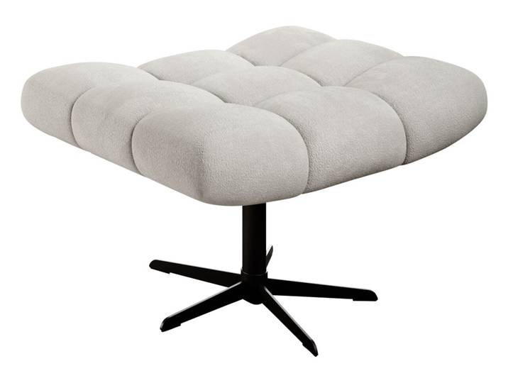 Welnova Hocker SENSI, Ivory, Webstoff