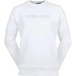 Mizuno Pullover Athletics Sweat Crew, weiss