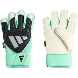 adidas Predator Match Torwarthandschuhe mit Fingersave black/pulse mint/silver met. 10