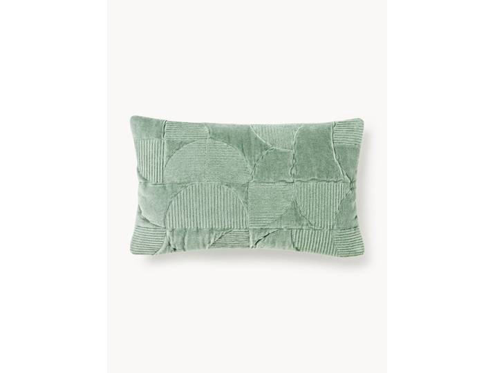 Housse de coussin avec motif géométrique brodé Verina