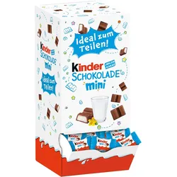kinder Schokoladenriegel Mini - 150 x einzeln verpackt (900g)