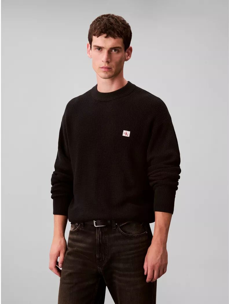 Calvin Klein Jeans - Pullover, für Herren, Black, Größe L