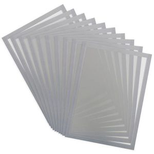 Tarifold Inforahmen 195239 Magneto Solo Pro, A4, Rückseite magnetisch, grau, 10 Stück