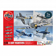 Airfix - D-Day Fighters - Gift-Set - 1:72 - 5 Flugzeuge 306435
