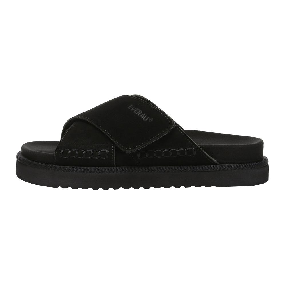 EVER AU Damen Leder Sandalen - Rose