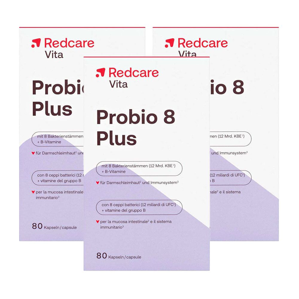 Probio 8 Plus RedCare Dreierpack 3x80 St Kapseln