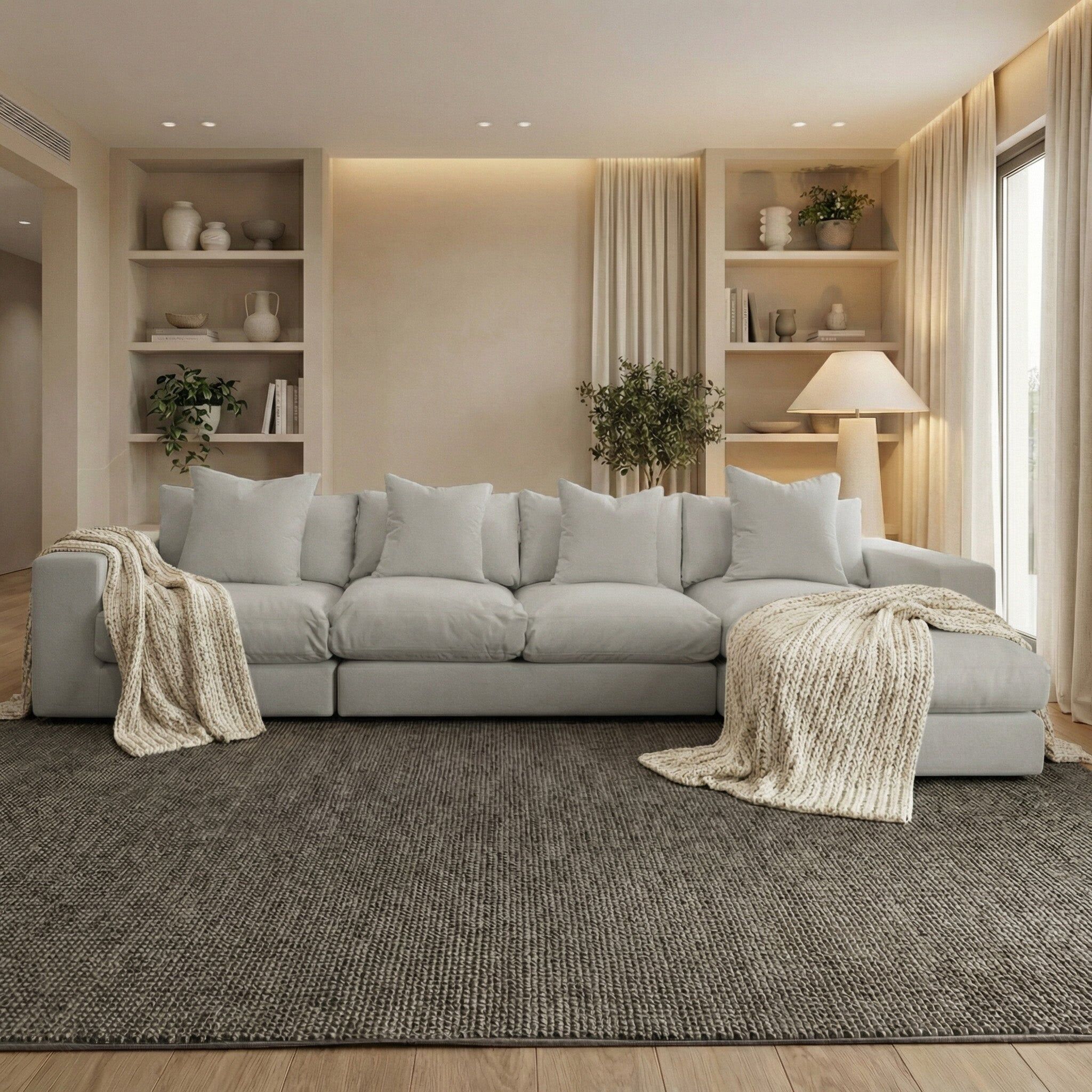 Sofa Style Hampshire Modular 4 Seat Sofa in Classic Grey