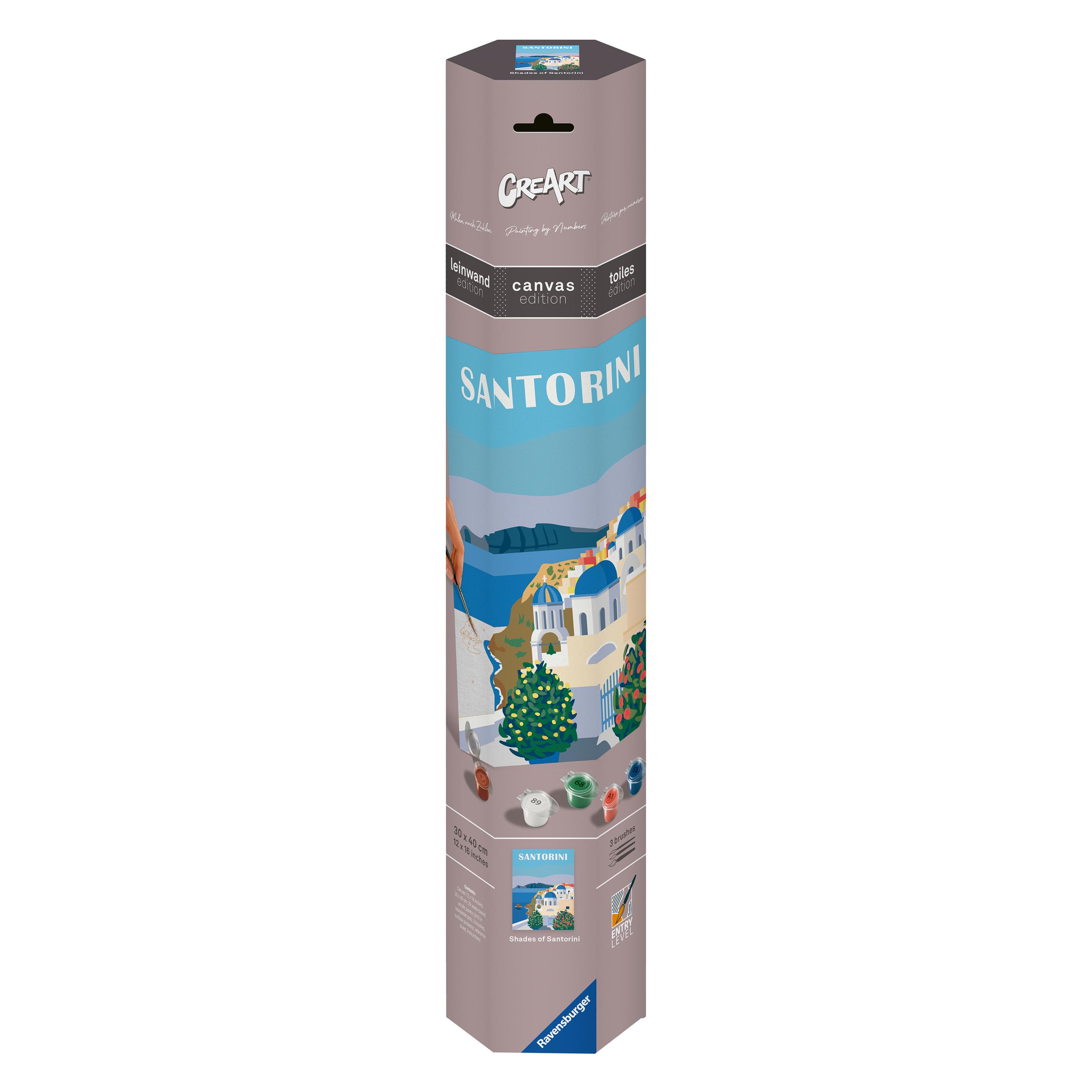 Ravensburger CreArt - Malen nach Zahlen Shades of Santorini (23906)