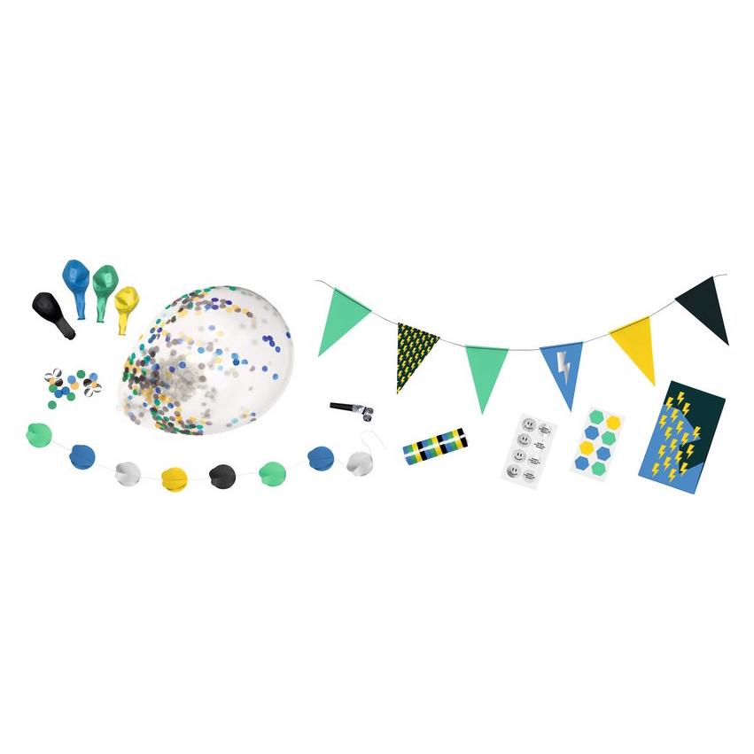 Folia Deko-Set Party Boys (1 Stk.) (45403)