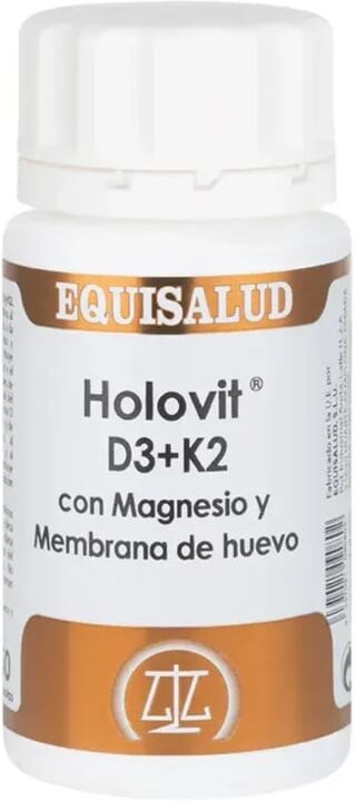 Equisalud Holovit Vitamina D3 + K2 50 Caps
