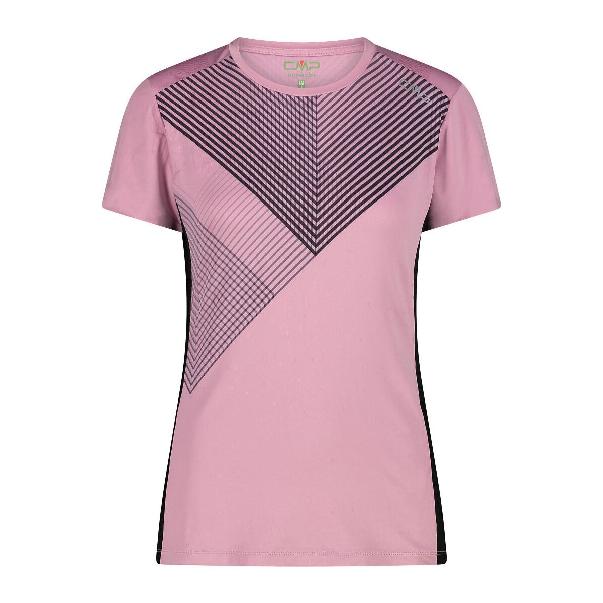 CMP Woman Trail T-shirt fard (C602) 46 33N6376-C602-46