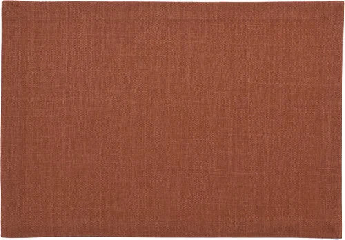 Sander placemat Hemp 35x50 cm - Burnt Sienna