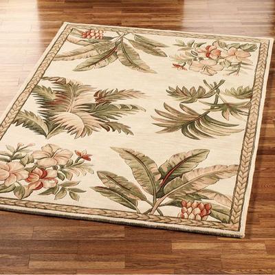 Kas Oriental Rugs Inc / Ds "Tropical Retreat Area Rug Ivory, 3'6"" x 5'6"", Ivory"