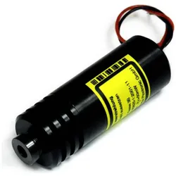 Picotronic, Linienlaser, Isoliertes, justierbares Punkt Lasermodul, 658nm, 60mW, 3V DC, 22x65mm, Klasse 3B