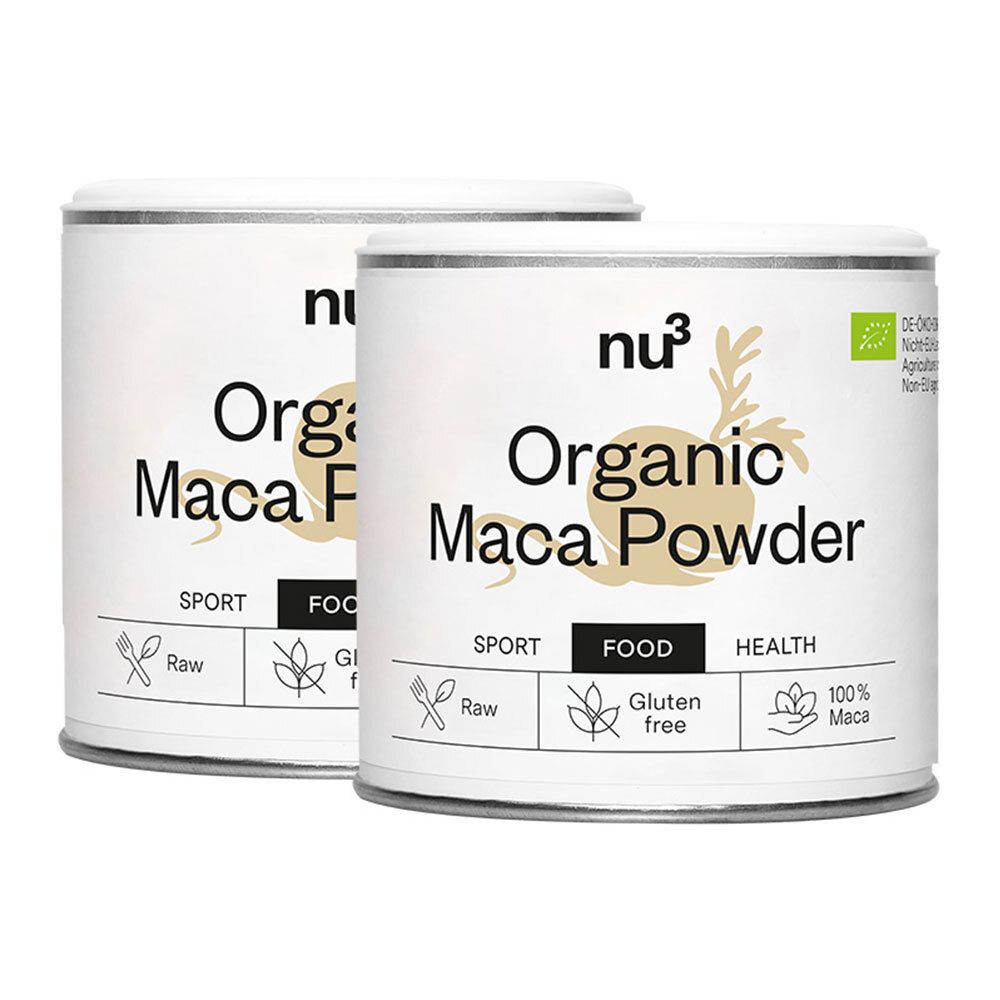 nu3 Bio Maca, Pulver 2x100 g