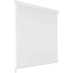 vidaXL Duschrollo 140 x 240 cm Weiß