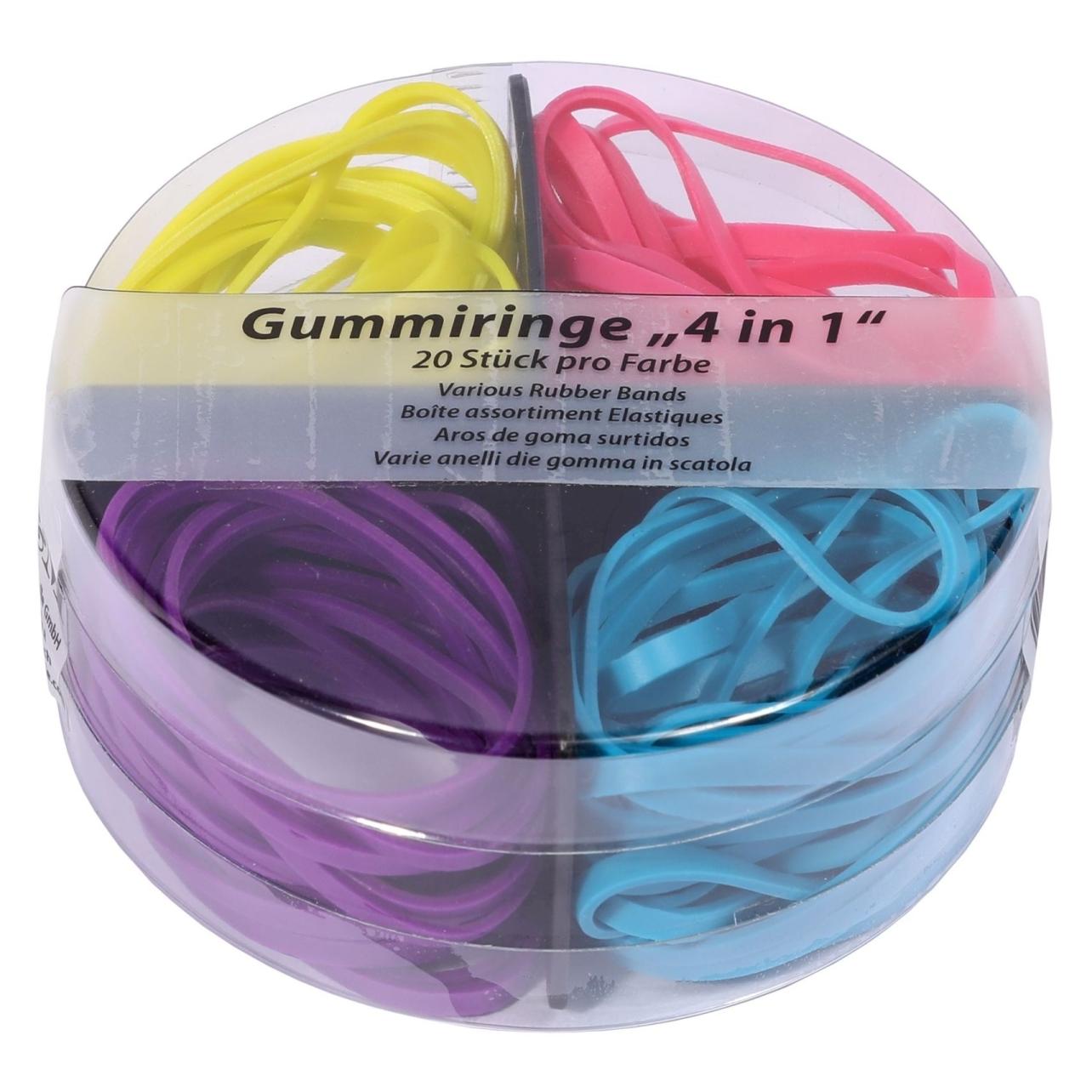 Metzger&Mendle Gummibänder 4 in 1 (80 Stk.) (64860595)