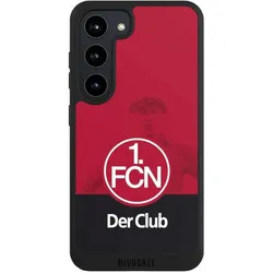 Nivocase Handyhülle für Samsung Galaxy S23 Hülle NIVOpure Case Schwarz 1. FC Nürnberg Der Club Offizielles (Samsung Galaxy S23), Smartphone Hülle, Schwarz