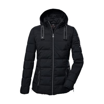 Steppjacke "GW 4 WMN QLTD JCKT", Damen, Gr. 42, schwarz, Obermaterial: 100% Polyester.Futter: 100% Polyamid.Füllung: 100% Polyester, G.I.G.A. DX BY KILLTEC, Jacken Steppjacke, Modische, wasserabweisende Steppjacke, recycelte Materialien